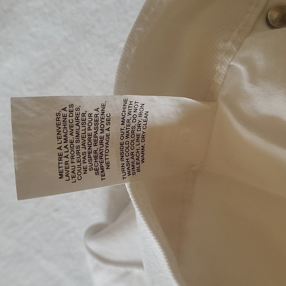 Garage High Rise Raw Hem White Sz. 12 Jeans - Picture 9 of 14